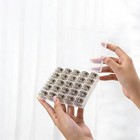 25 Pcs Metal Bobbins With Storage Box For Sewing Machine  Class 15 Bobbins In   