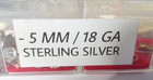 10pcs 5mm 18ga 925 Sterling Silver Open Jump Rings Connectors For Jewelry Making