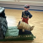 Vintage Artillery Bank Cast Iron Money Box Bank Coin Box Mechanical Collectible