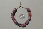 10 Old Antique Venetian Fancy Beads African Trade  2003