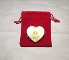 New  Est  e Lauder Chained Heart Solid Perfume Compact