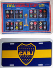 2 Boca Juniors Gifts  1 Boca Juniors Plate   1  Club World Cup Flag For  25