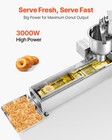 Vevor Commercial Automatic Donuts Making Machine Doughnut Maker Row 90pcs h