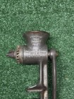 Antique Universal Food Chopper No  2 Cast Iron Hand Crank Meat Grinder Pat  1897