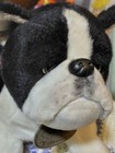 Yomiko Classics Boston Terrier Dog Plush Toy Stuffed Animal Black   White 18 