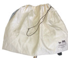 Coach Purse Medium Dust Cover Bag Cream Satin Drawstring 23  X 19 