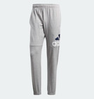 Adidas Men s Grey Essentials Performance Jersey Logo Taped  Pants  bk7409  3xlt