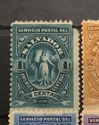 El Salvador Mh Scott 38-45 Victory In An Oval 1890 F-vf Short Set  fault 