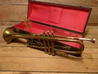 Vintage Harry Pedler   Sons American Triumph Trumpet With Mouthpiece   Case