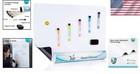 Multipurpose 25x17 Magnetic Dry Erase Board - Complete Package For Home   Office