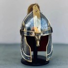   omer Horse Rider Marshal Helmet Lotr Inspired Medieval Knight Larp Sca Cosplay 