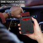 Wallet For Men Wallet With Slim Pop Up Card Holder 9-13 Cards  Bifold Minimalist