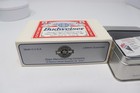 Rare Vintage Zippo Budweiser Lighter keychain Collectible Tin   Box  no Lighter 