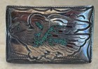 Vintage Ta Begay Navajo Sterling Silver 925 Belt Buckle