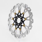 14  Big Black Front Brake Rotor For Harley 00-14 Dyna Softail Fxsb 04-13 Xl