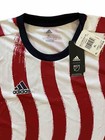 Adidas Mls Preshi Usa Prematch Aeroready Jersey Shirt Red White  60 Nwt Xl