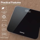 Digital Body Weight Bathroom Scale W  Step-on Technology Battery Powered 400lbs