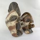 Songye Kifwebe Mask Pair Male And Female Congo