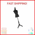 Female Mannequin Torso Height Adjustable Dress Form Manikin Body With Black Trip