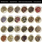 Witchcraft Supplies Herbs And Flowers Kit - 24 Pieces Of Natural Dried Herbs Set