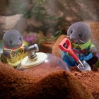 Sylvanian Families Calico Critters  Mole Family - Underground Adventure Set