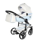 Junama Diamond Candy Stroller White Blue W bassinet