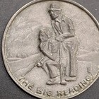 Philip Kraczkowski Golf Medal Pendant Vintage Pewter The Big Reading Charm