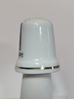 New York Travel Souvenir Thimble White Ceramic South Street Seaport