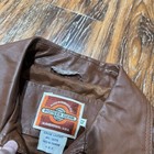 Genuine Leather Pioneer Wear Brown Jacket Mens Size 42   L Albuquerque Nm Usa
