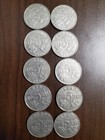 Canada 5 Cents Nickels 1927 - 1936 Lot Of 10 Coins