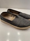 100  Authentic Toms Classic Women Canvas Shoes  Pre-owned Size 7 5