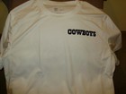 Nfl Dallas Cowboys Nike Dri-fit Fj9452-100 White S s Shirt Men s Large