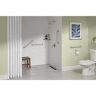 18 In  Grab Bar Combo In Brushed Stainless Steel  6-pack 