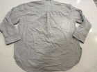 Universal Thread Size Medium Long Sleeve Oversized Gray Button Up Collared Shirt