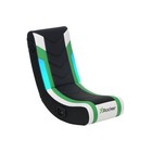 X Rocker Horizon Rgb Lighting 2 0 Wired Floor Rocker Gaming Chair Green black