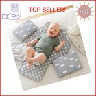 Baby Portable Changing Pad Travel - Waterproof Compact Diaper Changing Mat With