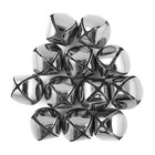 1 5 X 1 25 Inch Extra Large Giant Jumbo Craft Silver Jingle Bells Bulk 100 Piece
