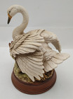Swan Figurine Vintage Porcelain China Detailed Sculpture United Mc Made In Japan