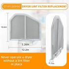 W10120998 Dryer Lint Filter Screen Fit For Whirlpool 8572268 Ps1491676