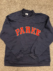      Parke Mockneck Sweatshirt Coastal Varsity Blue New Fast Usa Shipping         