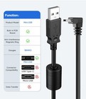 Charger Cable For Garmin Gps 3ft 18awg Mini Usb Power Cord For Nuvi zumo Xt