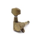 Bronze 6 Inline Electric Guitar Tuning Pegs Tuners Machine Heads For Start Tele