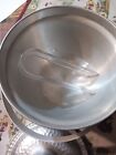 Ice Bucket Hammered Aluminum Made In Italy Vintage 