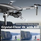 4k Drone With Camera Quadcopter Gps Wifi 2x25 Mins Flight Time Brushless Motor