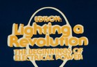 Edison Lighting Company Poster  edison  Lighting A Revolution 