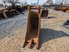 24  Cat Excavator Bucket  80 Mm Pins  Fits  Cat  Case  Deere  Hitachi  Jcb