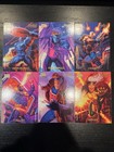 1994 Marvel Masterpieces Near Complete Power Blast Insert Card Set - Missing 3