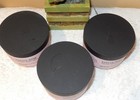 Crabtree   Evelyn 3 Full Size Evelyn Rose Velvet Body Melt Damaged cracked Lids