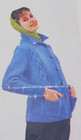 Coats   Clarks Wild Berries Afghan Jackets Pattern Leaflet W-660 Vintage 1960s