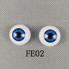Realistic Acrylic Eyes Half Round Eyeballs For Reborn Dolls Ooak Bjd Doll Craft